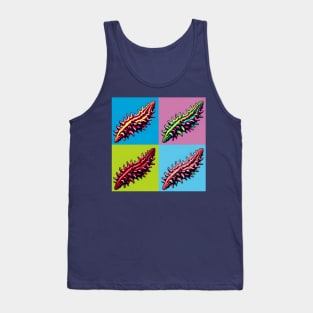 Pop Sea Cucumber Art - Trendy Marine Life Tank Top